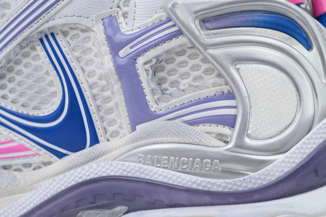  FC God Batch Balenciaga Runner Sneaker Purple Blue Powder 772767 W3RNY 6120