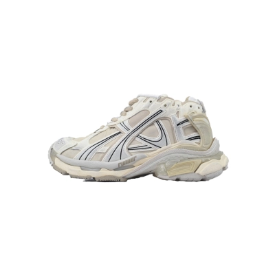 FC God Batch Balenciaga Runner Sneaker White Brown 772767 W3RNY 1205 01