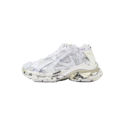 FC God Batch Balenciaga Runner Sneaker White Graffiti 772767 W3RNY 2301 01