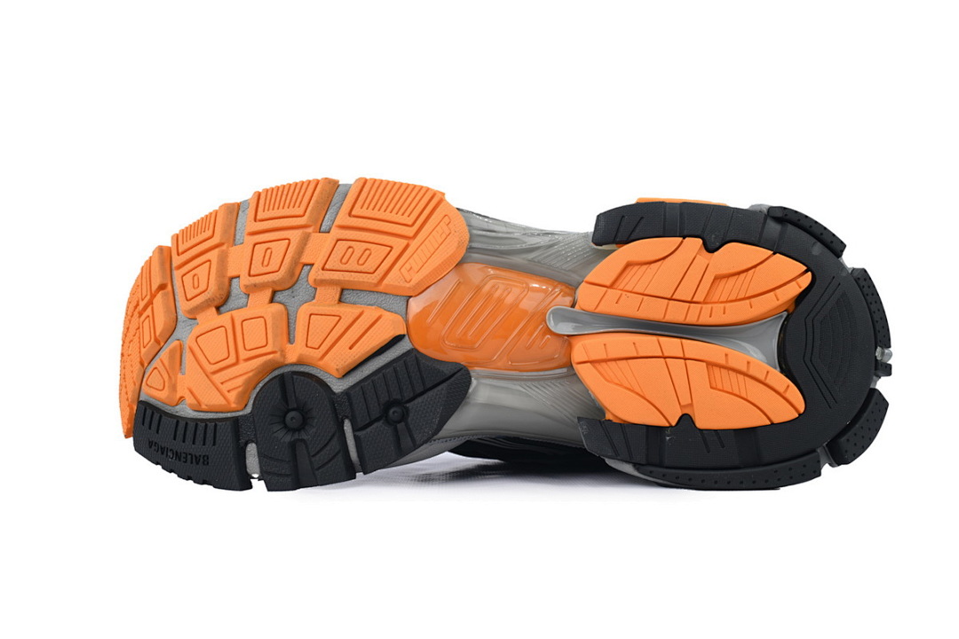 FC God Batch Balenciaga Runner Sneaker 'Black Fluo Orange'  772774 W3RNY 1878