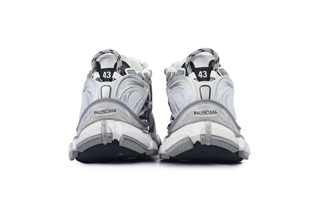 FC God Batch Balenciaga Runner Sneaker 'Grey White Black'  772774 W3RNY 9012