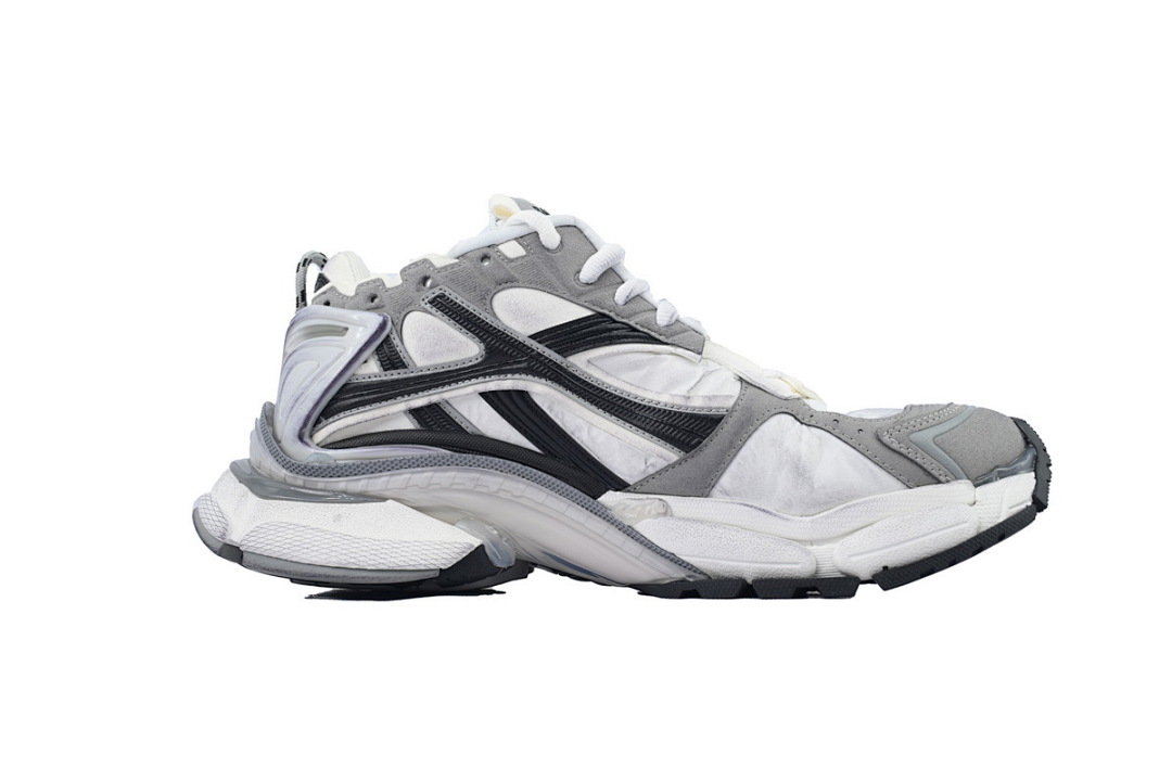FC God Batch Balenciaga Runner Sneaker 'Grey White Black'  772774 W3RNY 9012