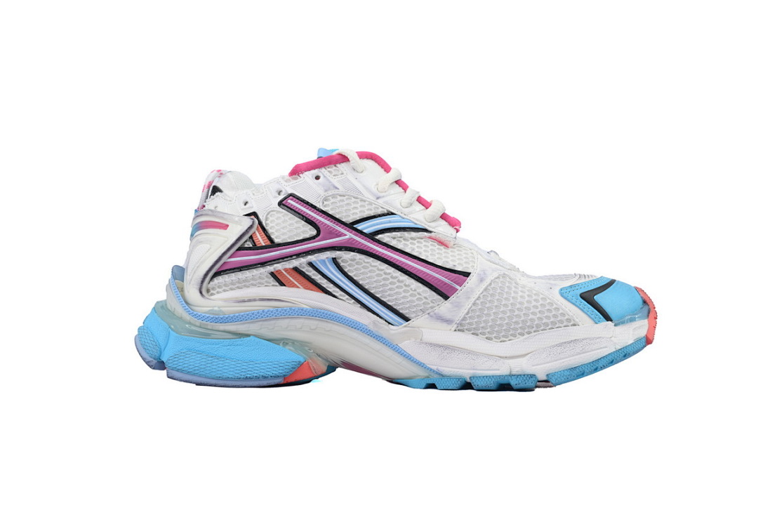 FC God Batch Balenciaga Wmns Runner Sneaker 'Grey Multi-Color' 772767 W3RMU 9458