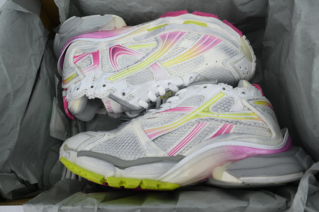 FC God Batch Balenciaga Runner Sneaker Gradient Yellow Powder 772767 WRUNG 9517 