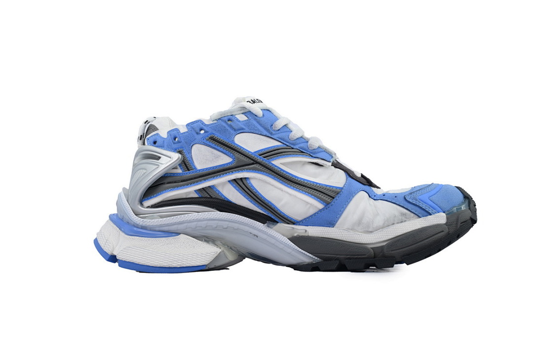 FC God Batch  Balenciaga Runner Sneaker 'Worn-Out - Blue Grey' 772774 W3RNY 4912