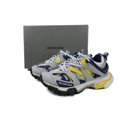 Balenciaga Track Sneaker Grey Yellow Blue 02