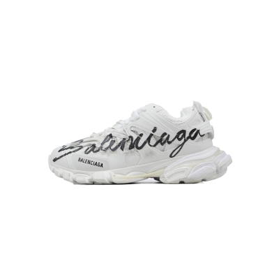 Balenciaga Track Sneaker 'Black Graffiti' 542436 WTRHW 9010  01