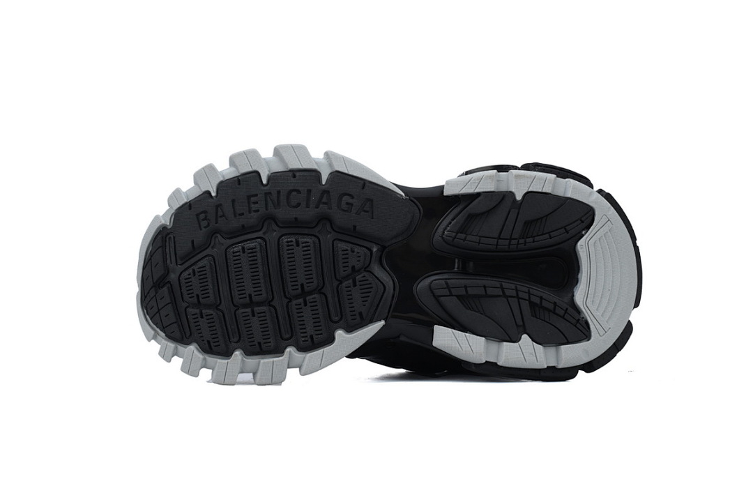 Balenciaga Track Sneaker Black Silver