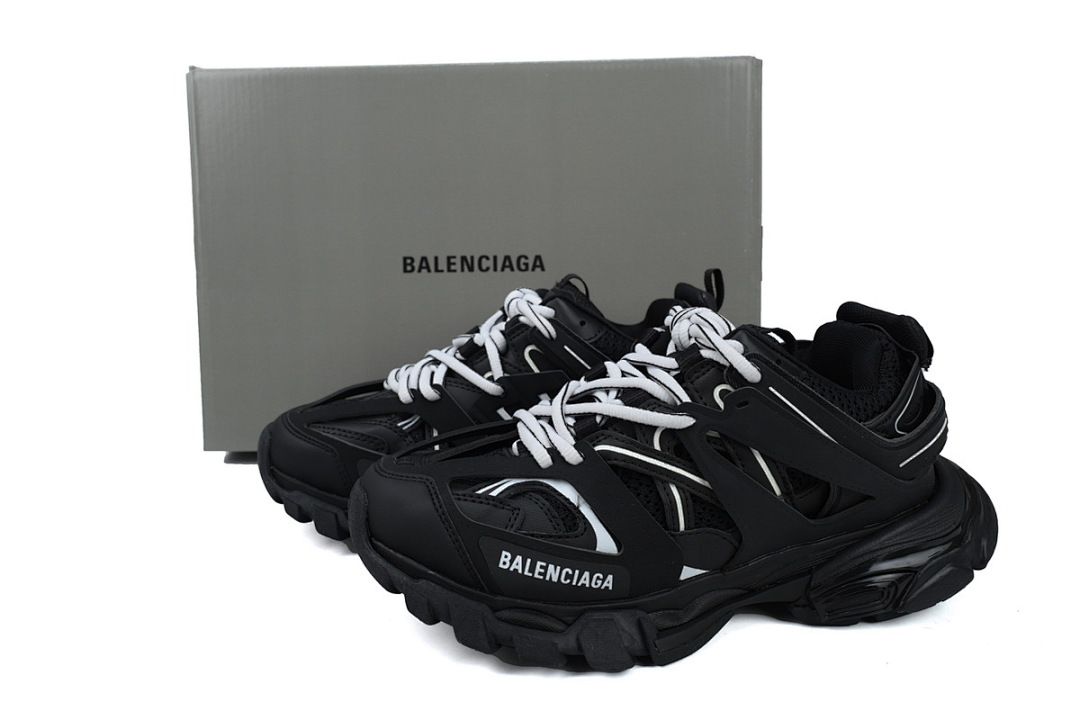 Balenciaga Track Sneaker Black and White