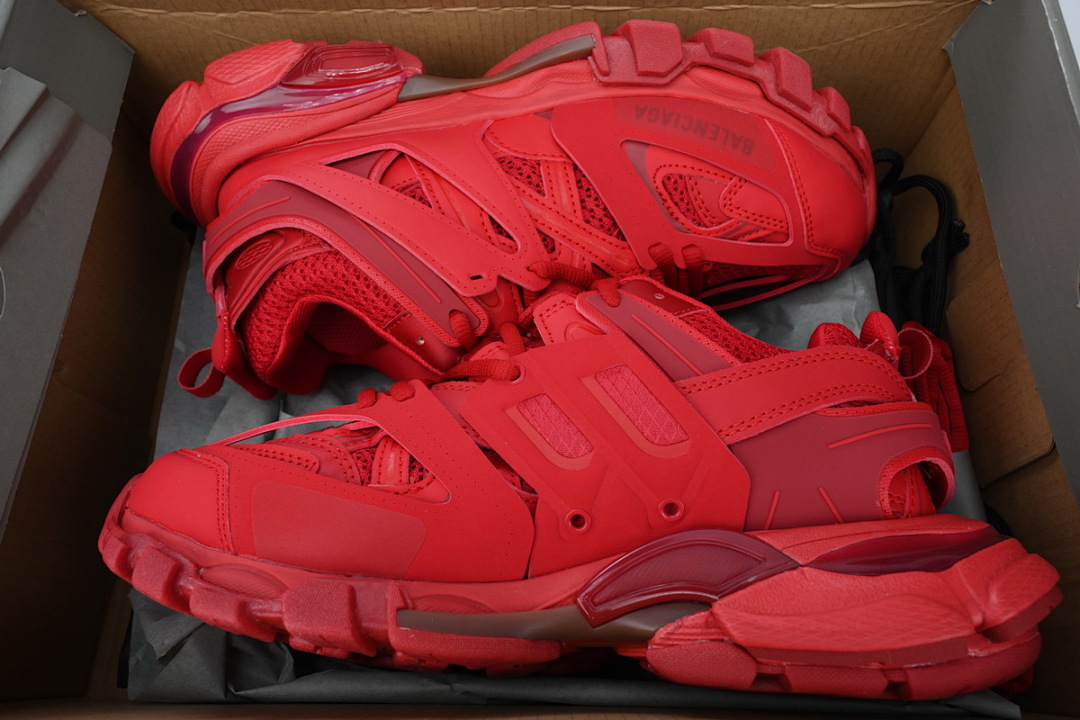  Balenciaga Track Sneaker Bright Red