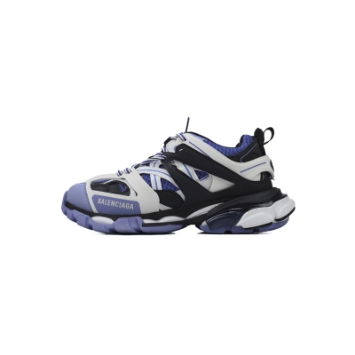 Balenciaga Track Sneaker White Black Purple 01