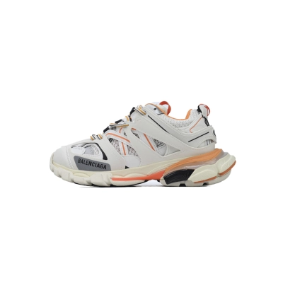 Balenciaga Track Sneaker White Orange 01