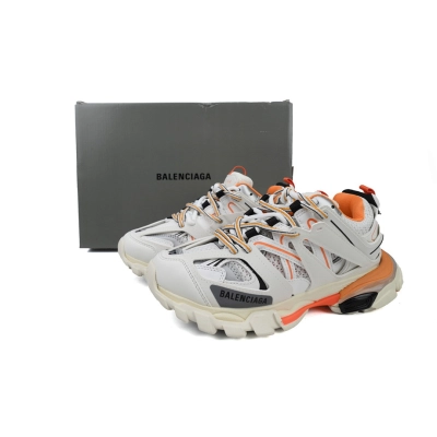 Balenciaga Track Sneaker White Orange 02