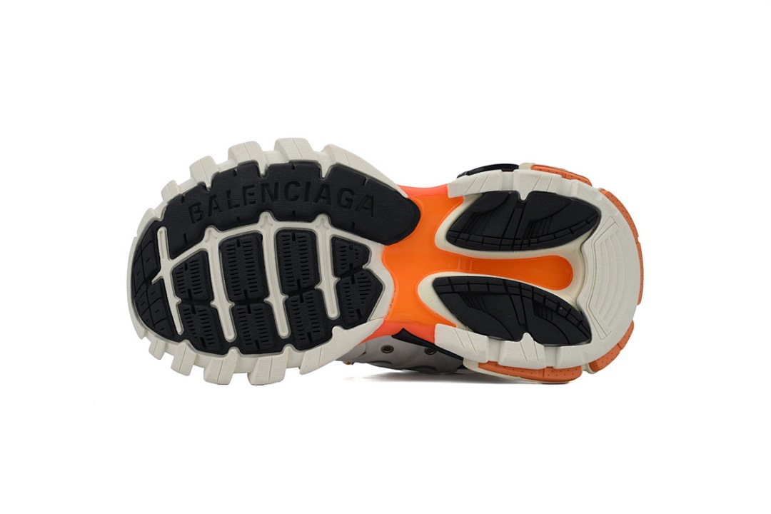 Balenciaga Track Sneaker White Orange