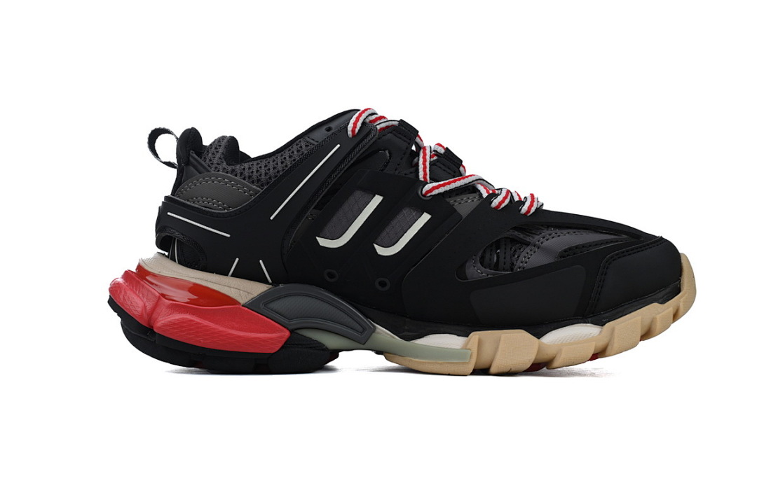 Balenciaga Track Sneaker Black and Red