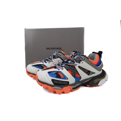 Balenciaga Track Sneaker White Blue Orange 02