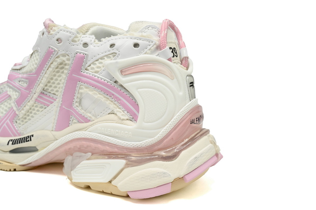 FC God Batch Balenciaga Runner White Pink