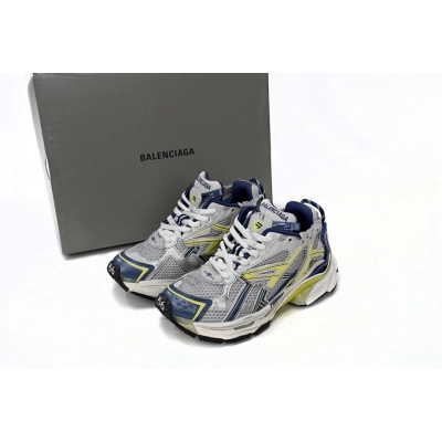 FC God Batch  Balenciaga Runner Bai Huang Lan 677402 W3RB5 9174 02