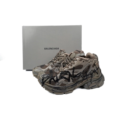 FC God Batch Balenciaga Runner Black Brown 677402 W3RB2 2010 02