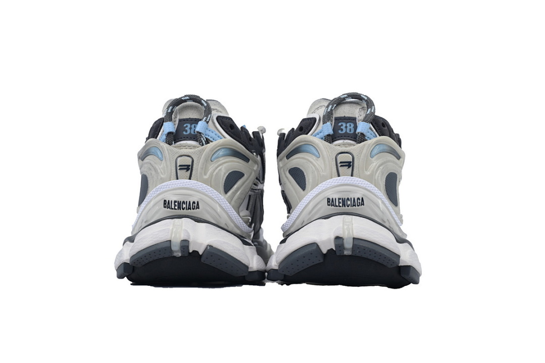 FC God Batch Balenciaga Runner Sneaker Lan Bai Hei  772767 W3RNY 0623