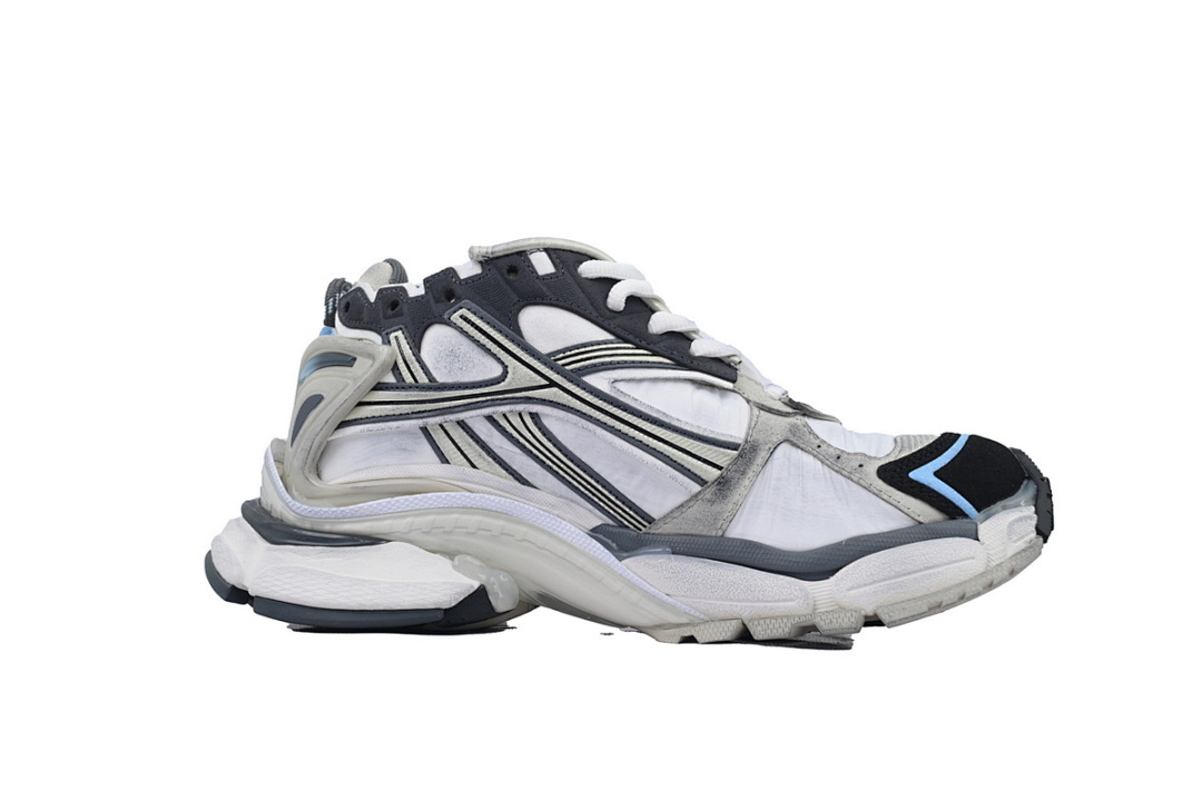 FC God Batch Balenciaga Runner Sneaker Lan Bai Hei  772767 W3RNY 0623