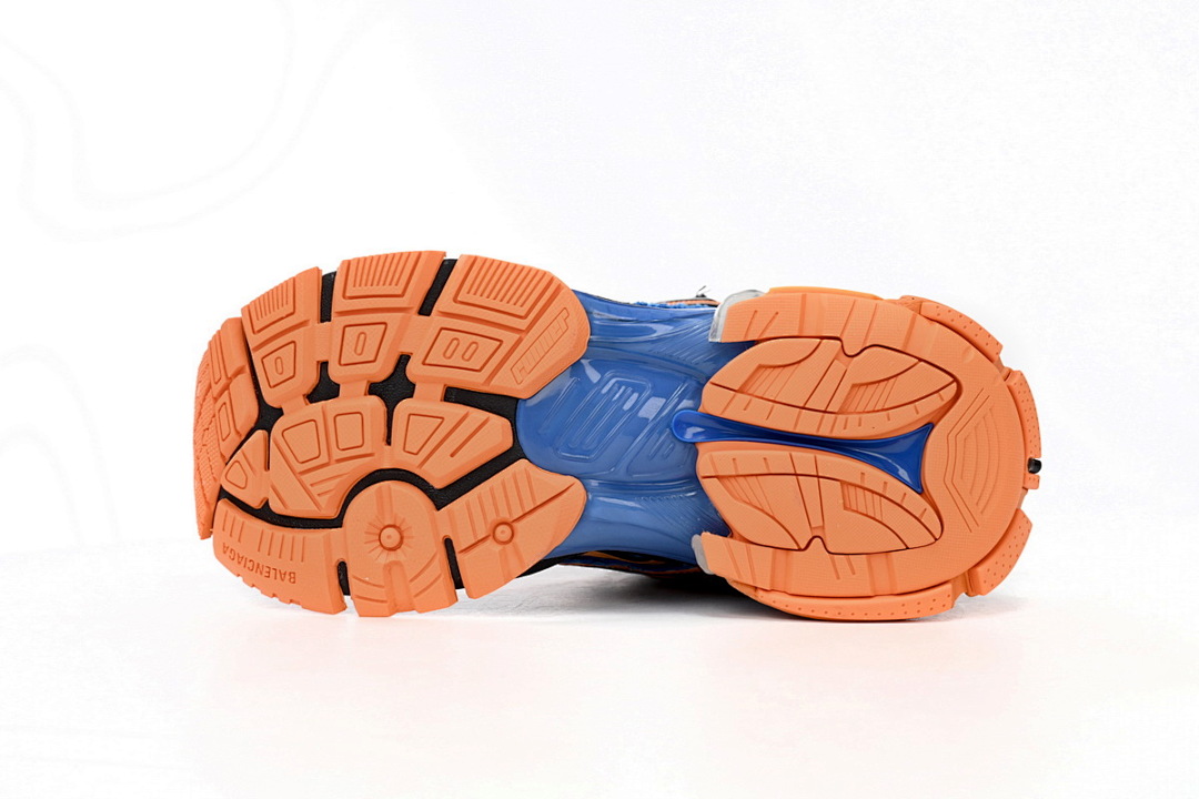 FC God Batch Balenciaga Runner Blue Yellow Black 677402 W3RB2 1120