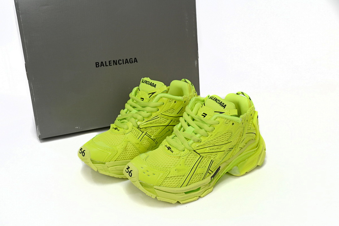 FC God Batch Balenciaga Runner Fluorescent Green 677402 W3RB4 7510