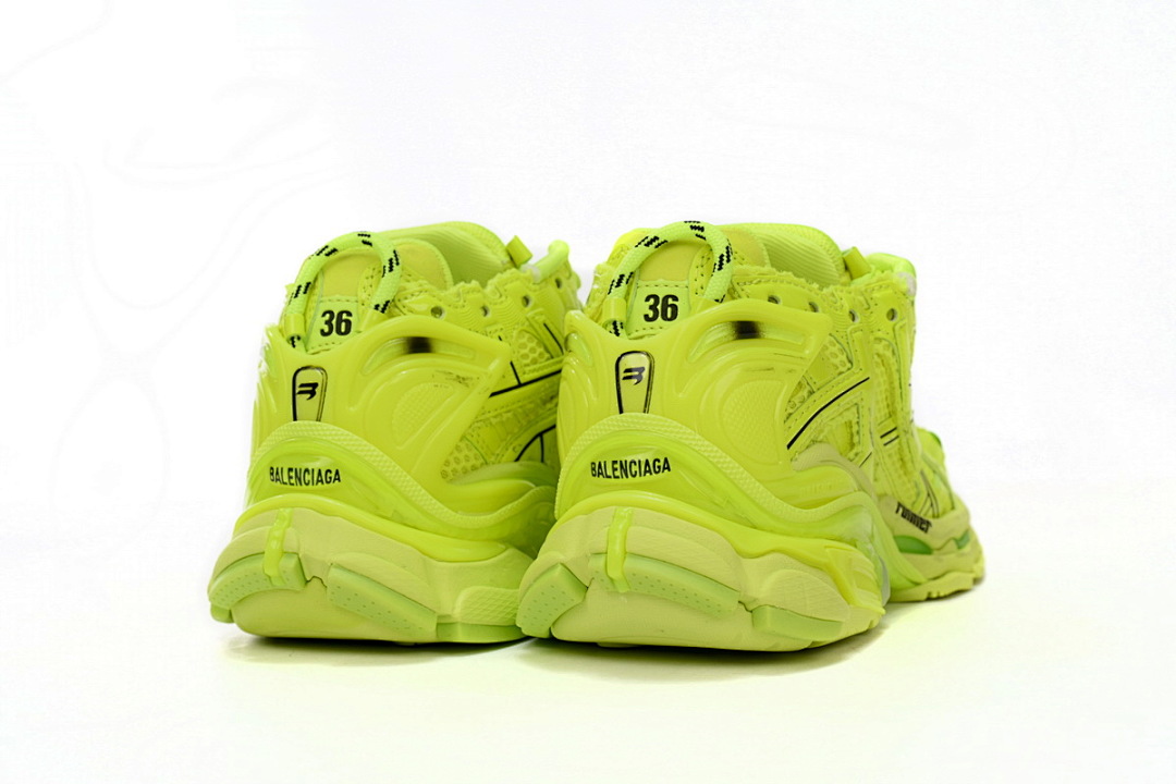 FC God Batch Balenciaga Runner Fluorescent Green 677402 W3RB4 7510