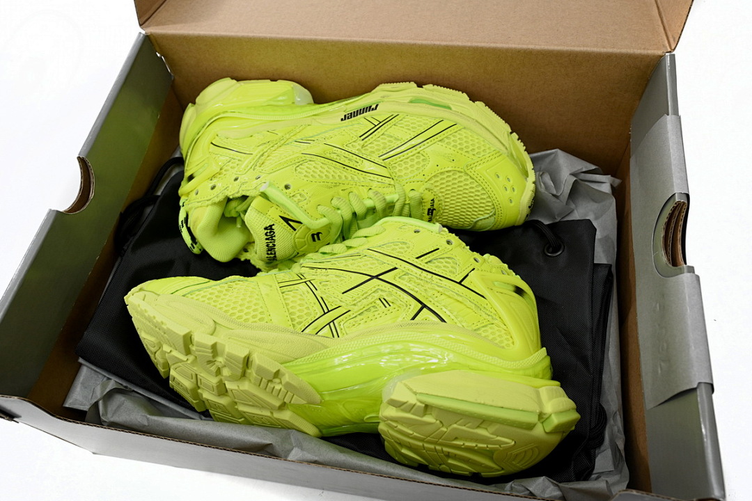 FC God Batch Balenciaga Runner Fluorescent Green 677402 W3RB4 7510