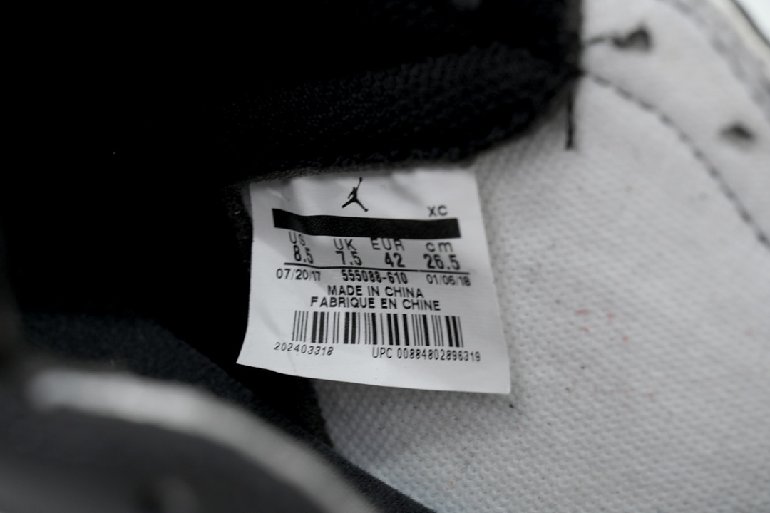 FC God Batch Air Jordan 1 High OG “Bred Toe”555088-610