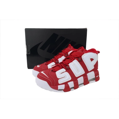  Supreme x Nike Air More Uptempo 'Red' 902290-600 02
