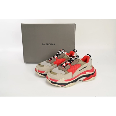  Balenciaga Triple S Red White Dark Grey 541624 W06E2 1863 02