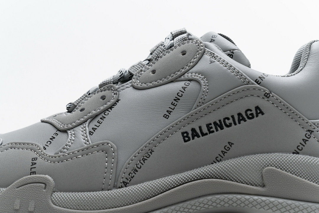 Balenciaga Triple S Grey Black 536737 W2FA1 1210 