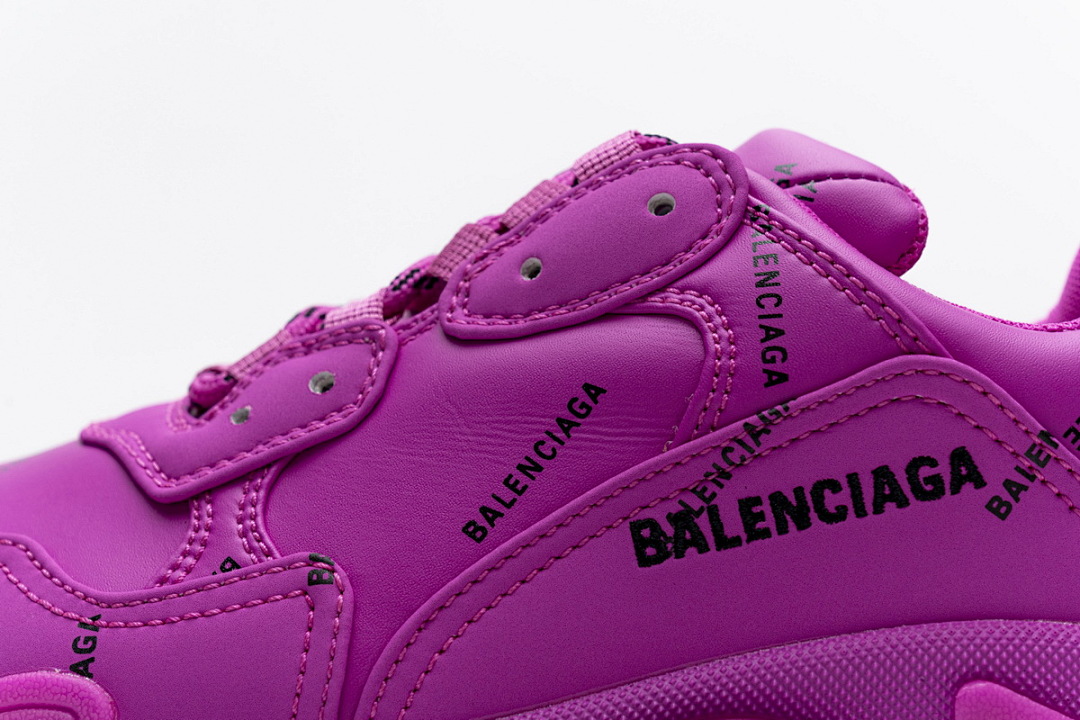 Balenciaga Triple S Letter Pulm Powder 524039 W2FA1 7634 