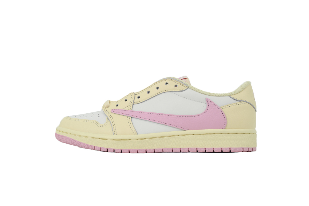 FC God Batch Travis Scott x Air Jordan 1 Retro Low OG 'Muslin Pink' IQ7604-100