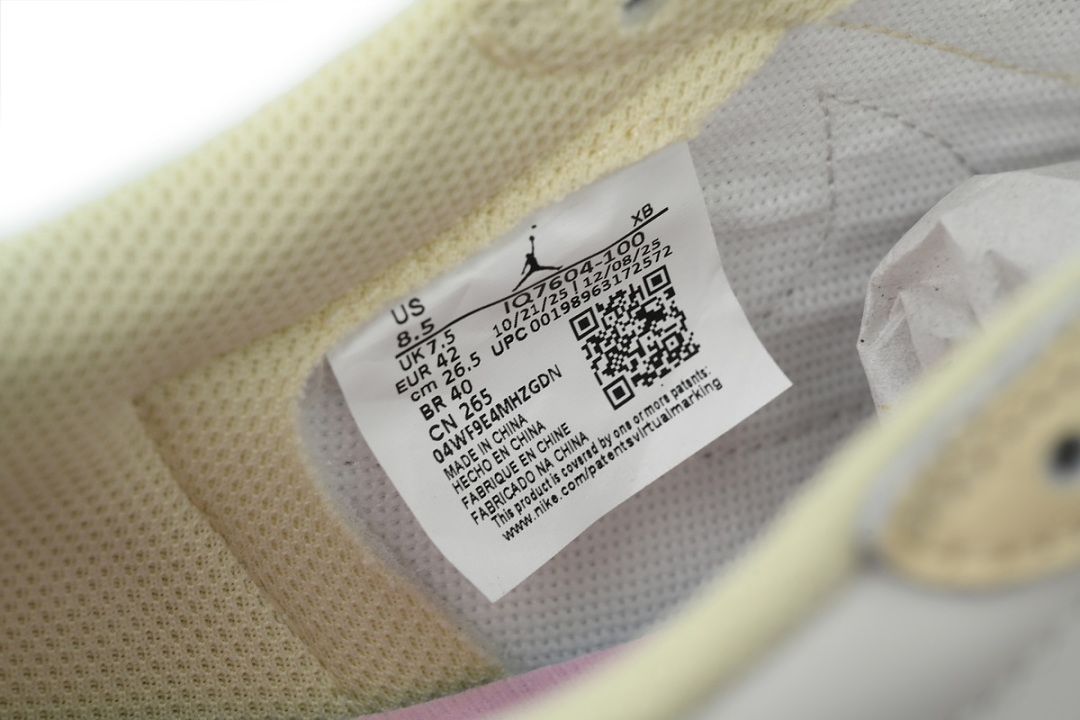 FC God Batch Travis Scott x Air Jordan 1 Retro Low OG 'Muslin Pink' IQ7604-100