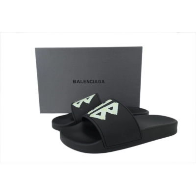 FC God Batch Balenciaga Pool Slide Balck 02