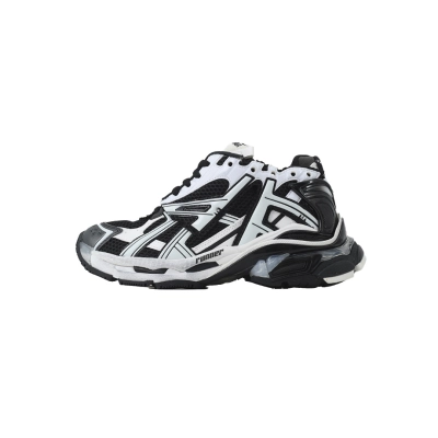 FC God Batch Balenciaga Runner Black White  677403 W3RB2 9010 (LED) 01