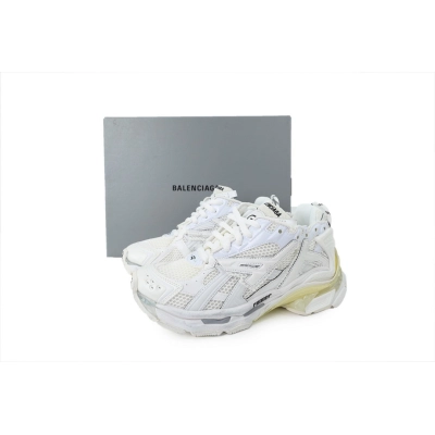 FC God Batch Balenciaga Runner All White 677402 W3RA1 9000  02