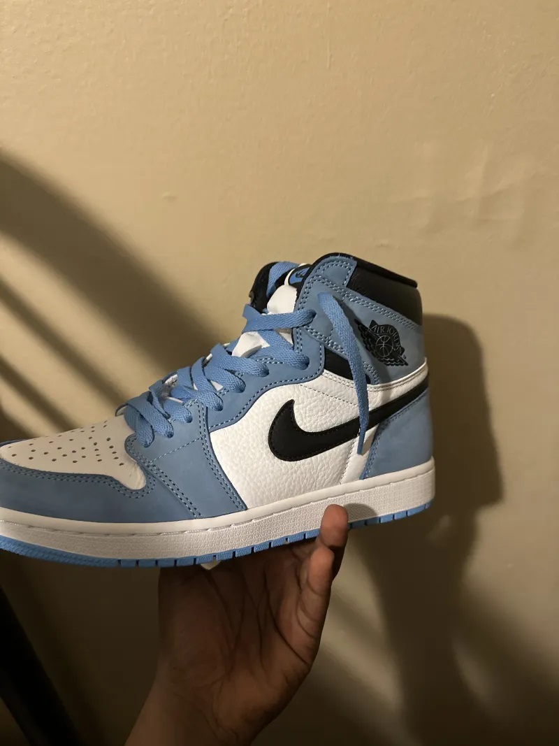 LJR Batch Air Jordan 1 Retro High White University Blue 555088-134 review F***s