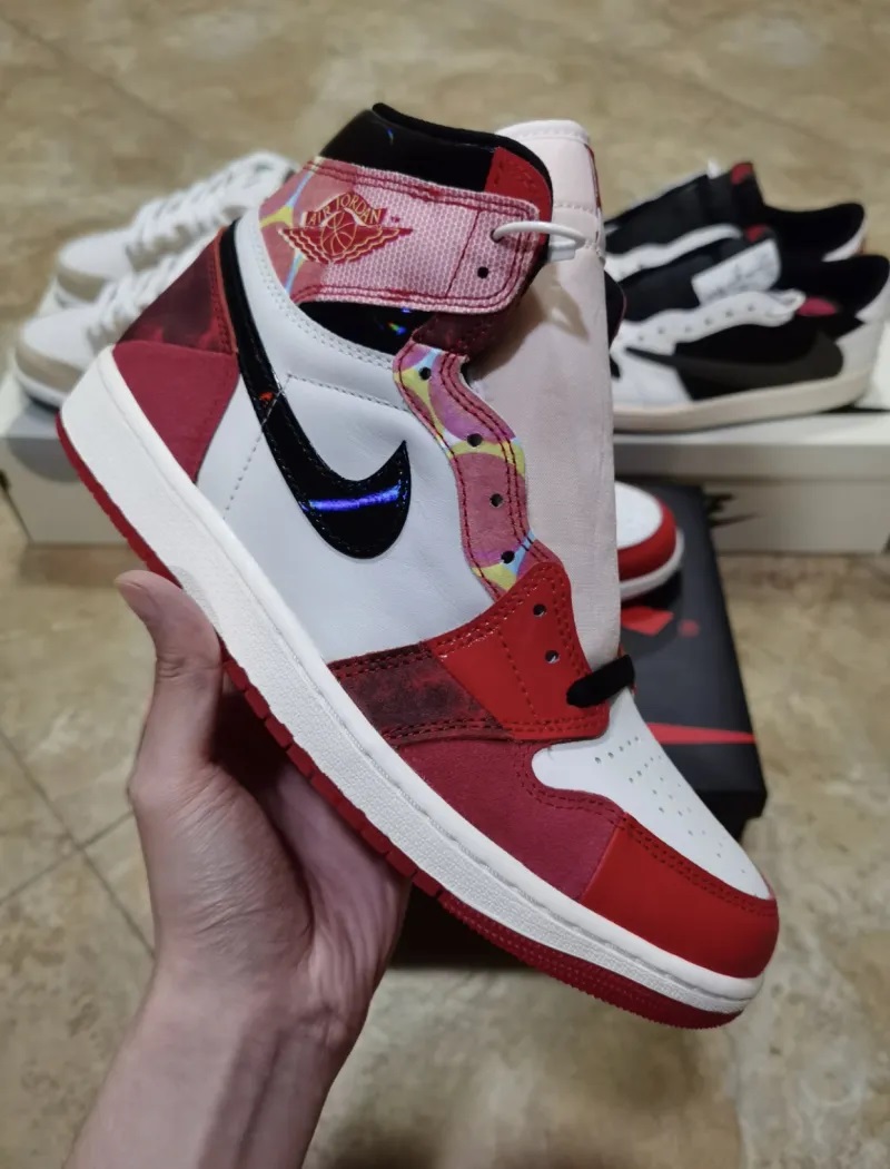 God Batch Air Jordan 1 High OG Spider-Man Across the Spider-Verse  review L****n