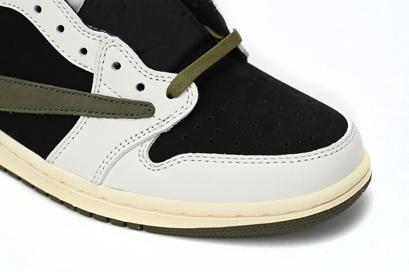 FC God Batch  Air Jordan 1 Low OG WMNS “Olive”Black Green Olive DZ4137-106 review F****