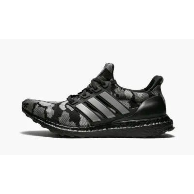  Adidas Ultra Boost 4.0 Bape Camo Black G54784  01