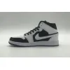 Bstsneaker- Air Jordan 1 Mid White Black (GS) 554725-113