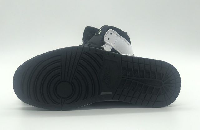 Bstsneaker- Air Jordan 1 Mid White Black (GS) 554725-113