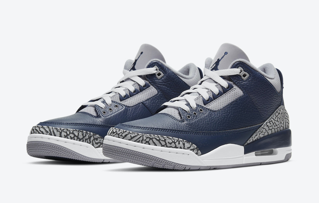 Bstsneaker- Air Jordan 3 Retro Georgetown (2021)  CT8532-401 