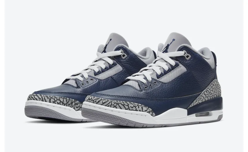 Bstsneaker- Air Jordan 3 Retro Georgetown (2021)  CT8532-401 
