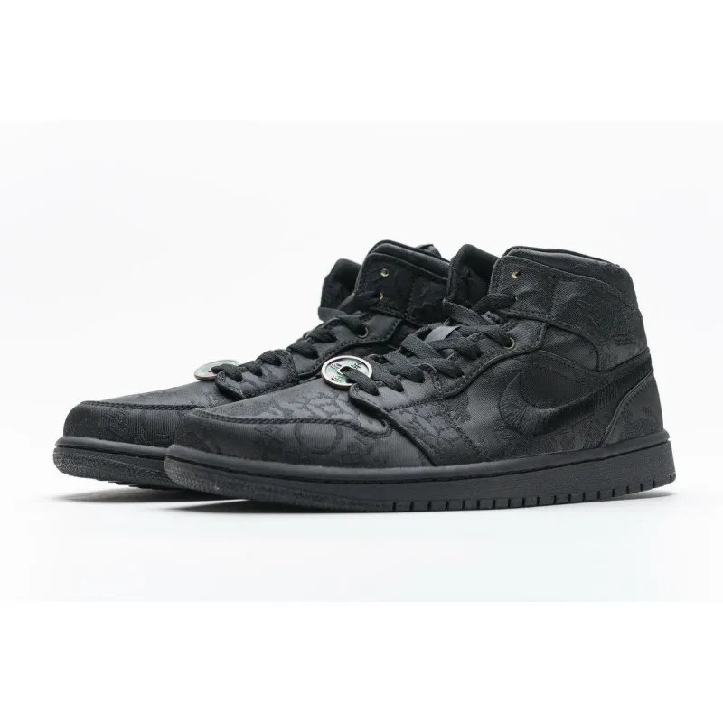   Air Jordan 1 Mid SE Fearless Black CU2804-300 