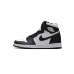   Air ordan 1 Retro Black White (2014) 555088-010 