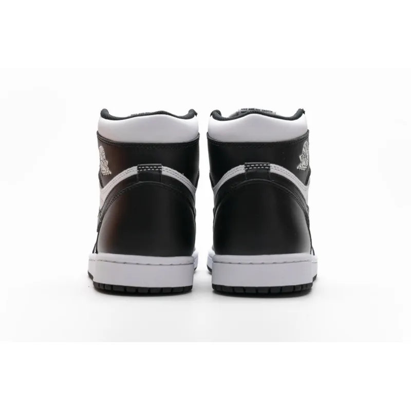   Air ordan 1 Retro Black White (2014) 555088-010 